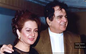 Saira Banu and Dilip Kumar